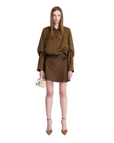 Green Cotton and Silk Jacket | PDP | Antonia