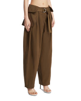 Green Maxi-Pocket Trousers | PDP | Antonia