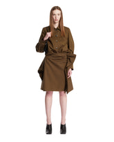 Green Draped Skirt | PDP | Antonia