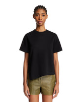 Black Asymmetric T-Shirt | PDP | Antonia