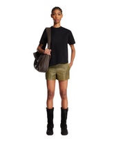 Black Asymmetric T-Shirt | PDP | Antonia