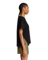 Black Asymmetric T-Shirt | PDP | Antonia