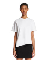 White Asymmetric T-Shirt | PDP | Antonia