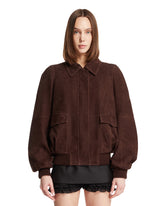 Brown Suede Jacket | PDP | Antonia