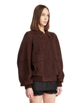 Brown Suede Jacket | PDP | Antonia