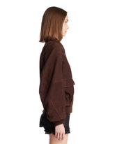 Brown Suede Jacket | PDP | Antonia