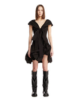 Black Draped Dress | PDP | Antonia