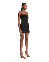 Black Lace-Trim Corset Mini Dress | PDP | Antonia