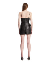 Black Leather Mini Dress | PDP | Antonia