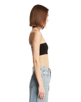 Black Strapless Bandeau Top | PDP | Antonia