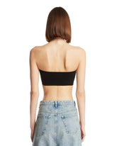 Black Strapless Bandeau Top | PDP | Antonia