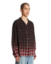 Red Faded Check Shirt | PDP | Antonia