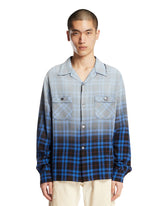 Camicia A Quadri Sfumata Blu | PDP | Antonia