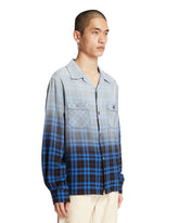 Blue Faded Check Shirt | PDP | Antonia