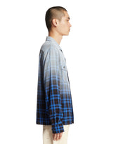 Blue Faded Check Shirt | PDP | Antonia