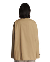 Beige Reversible Peacoat | PDP | Antonia