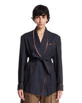 Giacca Robe De Chambre Blu | PDP | Antonia