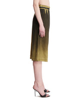 Faded Check Wool Skirt | PDP | Antonia