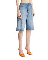 Blue Denim Shorts | PDP | Antonia
