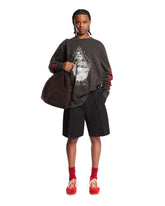 Black Tailored Cotton Shorts | PDP | Antonia