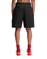 Black Tailored Cotton Shorts | PDP | Antonia