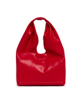Red Medium Box Bag | PDP | Antonia