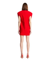 Red Sculptural Dress | PDP | Antonia