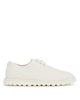 White Sancrespella Derby Lace-Up Shoes | PDP | Antonia