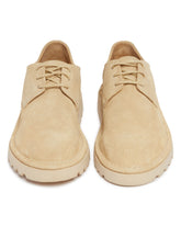 Beige Sancrispa Derby Shoes | PDP | Antonia