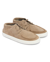 Beige Guarnello Derby Shoes | PDP | Antonia