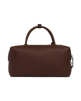 Brown Holdall Cargo Large Bauletto Bag | PDP | Antonia