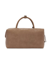 Beige Holdall Large Bauletto Bag | PDP | Antonia