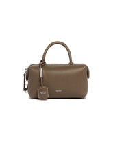 Taupe Holdall Small Bauletto Bag | PDP | Antonia
