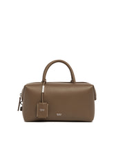 Taupe Holdall Medium Bauletto Bag | All | Antonia