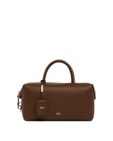 Brown Holdall Medium Bauletto Bag | All | Antonia