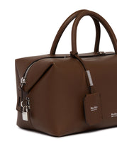 Borsa Bauletto Media Holdall In Pelle Marrone | PDP | Antonia