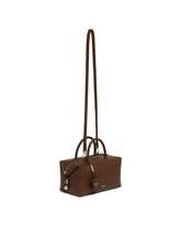 Borsa Bauletto Media Holdall In Pelle Marrone | PDP | Antonia