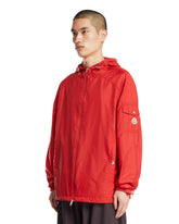 Red Etiache Waterproof Jacket | PDP | Antonia