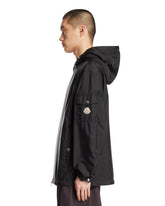 Black Etiache Waterproof Jacket | PDP | Antonia
