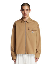 Beige Cotton Overshirt | PDP | Antonia