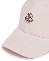Pink Cotton Logo Cap | PDP | Antonia
