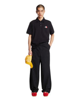 Blue Triple Patch Polo Shirt | PDP | Antonia