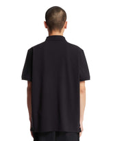 Blue Triple Patch Polo Shirt | PDP | Antonia