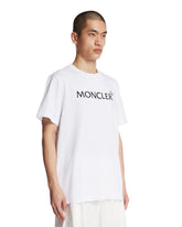 White Cotton Logo T-Shirt | PDP | Antonia