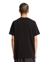 Black Cotton Logo T-Shirt | PDP | Antonia