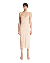 Pink Silk Midi Dress | PDP | Antonia
