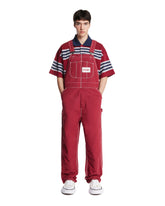 Napapijri x Martine Rose Red Overalls | PDP | Antonia