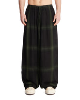 Black Oversize Checkered Pants | PDP | Antonia