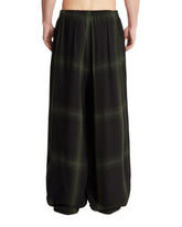Black Oversize Checkered Pants | PDP | Antonia