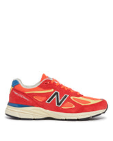 Orange 990v4 Sneakers | PDP | Antonia